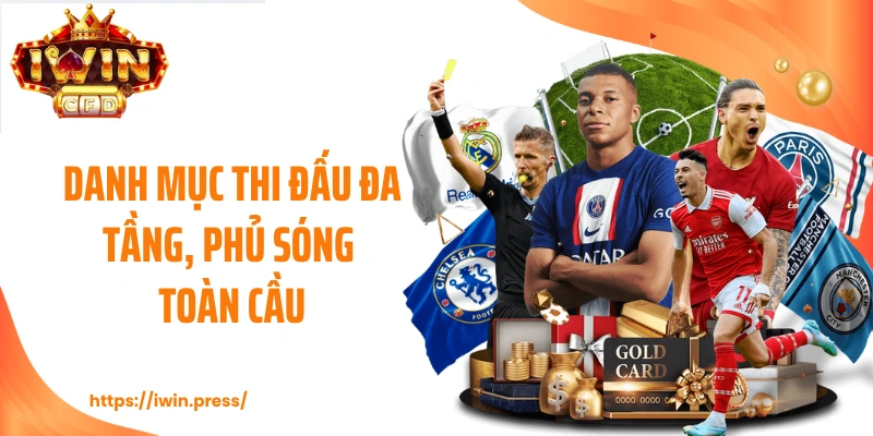 Danh mục thi đấu đa tầng, phủ sóng toàn cầu